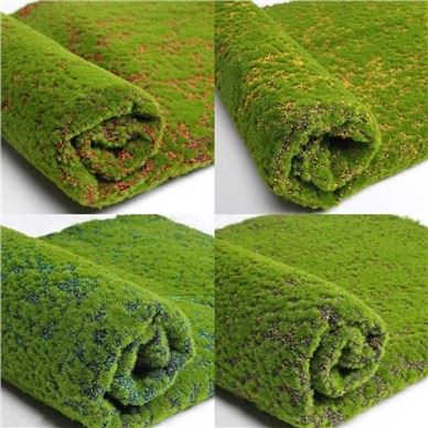 Vertikalus Faux Moss sienos menas